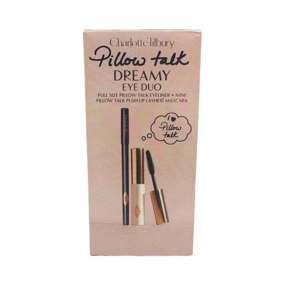 Charlotte Tilbury Pillow Talk Dreamy Eye Duo - Full Size Eyeliner / Mini Mascara - Picture 1 of 2